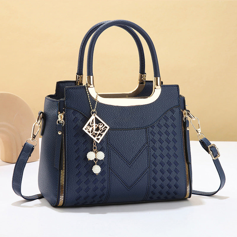 Nikki | Precision V-Chevron Quilting, Structured Dual-Carry Architecture