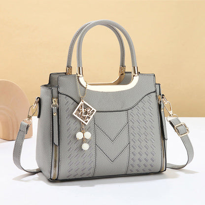 Nikki | Precision V-Chevron Quilting, Structured Dual-Carry Architecture