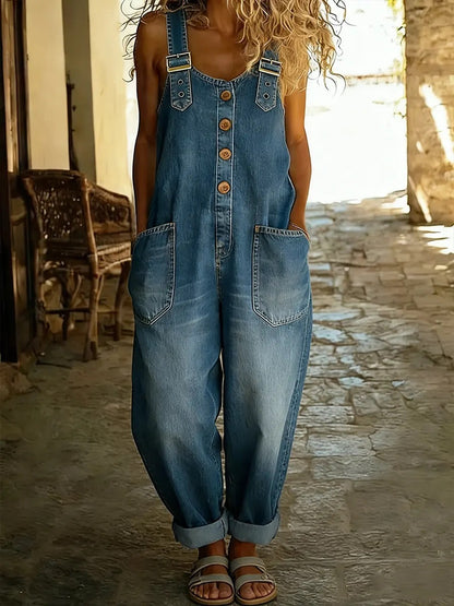 Camy | Vintage Hardware Accents, Relaxed Utility Dungaree Cut