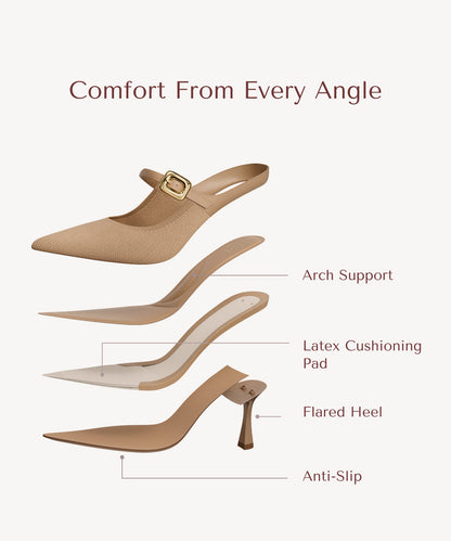 Grace | Sculpted Stiletto Geometry, Seamless Fly-Woven Luxury